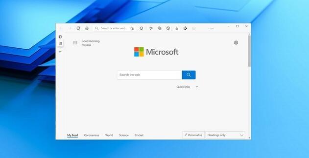 微软发布Edge浏览器紧急更新补丁 Chrome浏览器刚中招